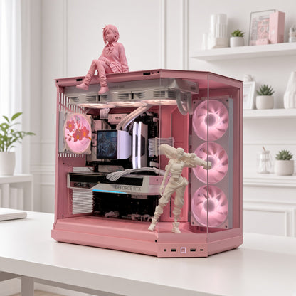 💕 Pink Dream PC – RTX 5070 Ti 16GB + 9800X3D