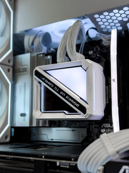 RTX 5080 Beast 🔥 4K Ultra Gaming PC • Brand New • White Lian Li Build