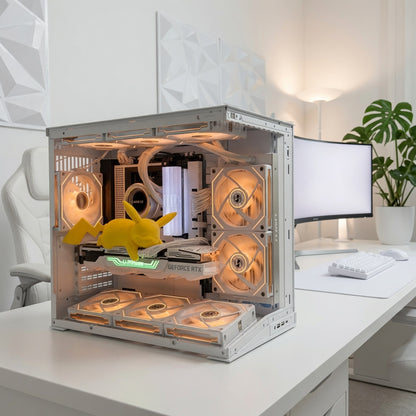Legendary Lian Li o11 White Gaming PC | RTX 3080 10GB | Ryzen 7 5800X | Liquid Cooled