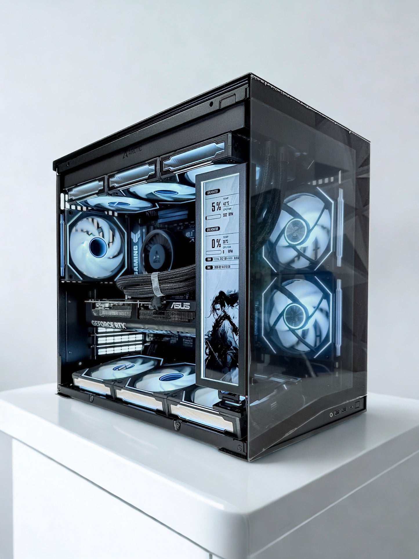 O11 Mini V2 PC – RTX 5080 16GB • Ryzen 5 9600X • 32GB DDR5