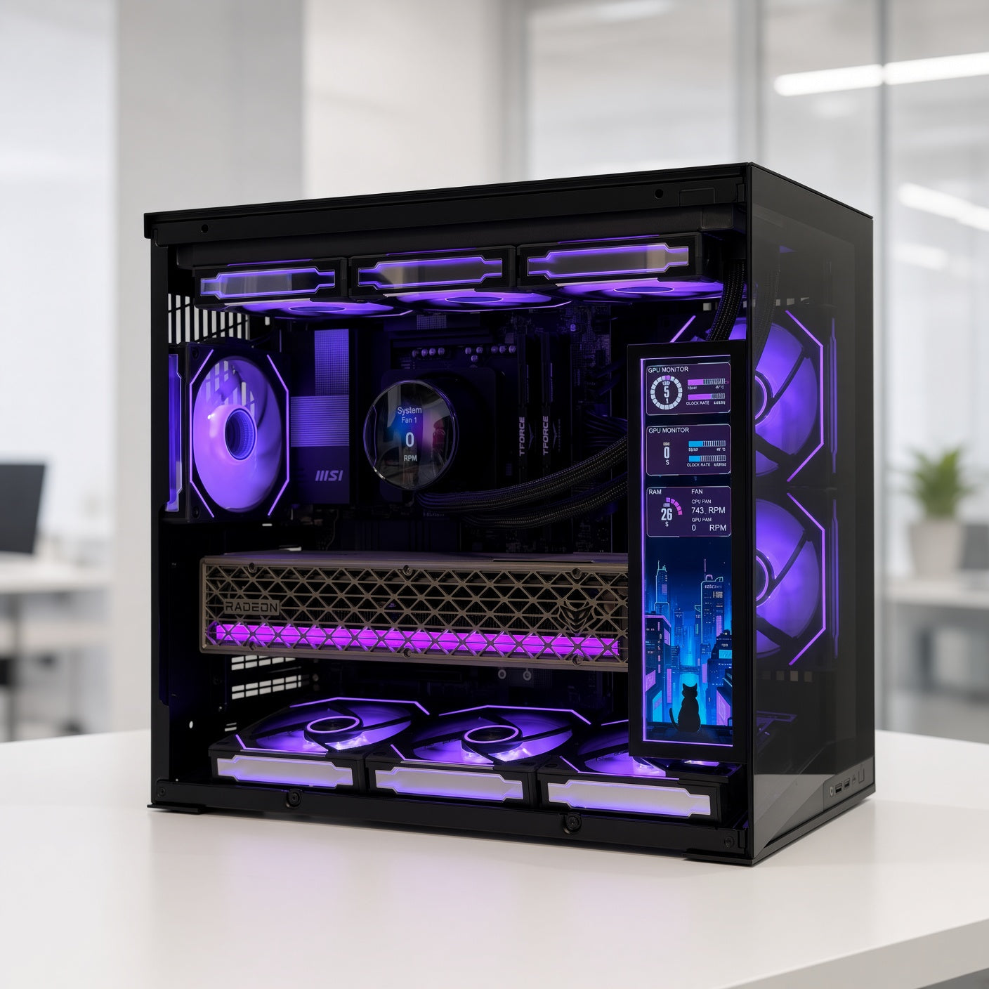 Gaming PC VALUE BUILD — Ryzen 7 9850X3D + RX 9070 16GB