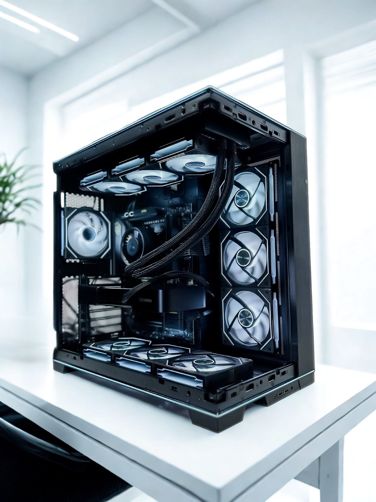 🔥 AI Workstation – Ryzen 9 9950X3D2 + RTX PRO 6000 96GB