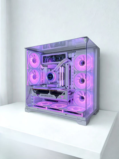 💎 White BTF PC So Clean It Hurts – RTX 4070 Ti Super 16GB