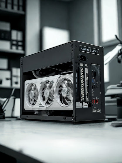 ITX Ultimate Tiny Gaming PC – 9850X3D + 9070 XT • Liquid Cooled