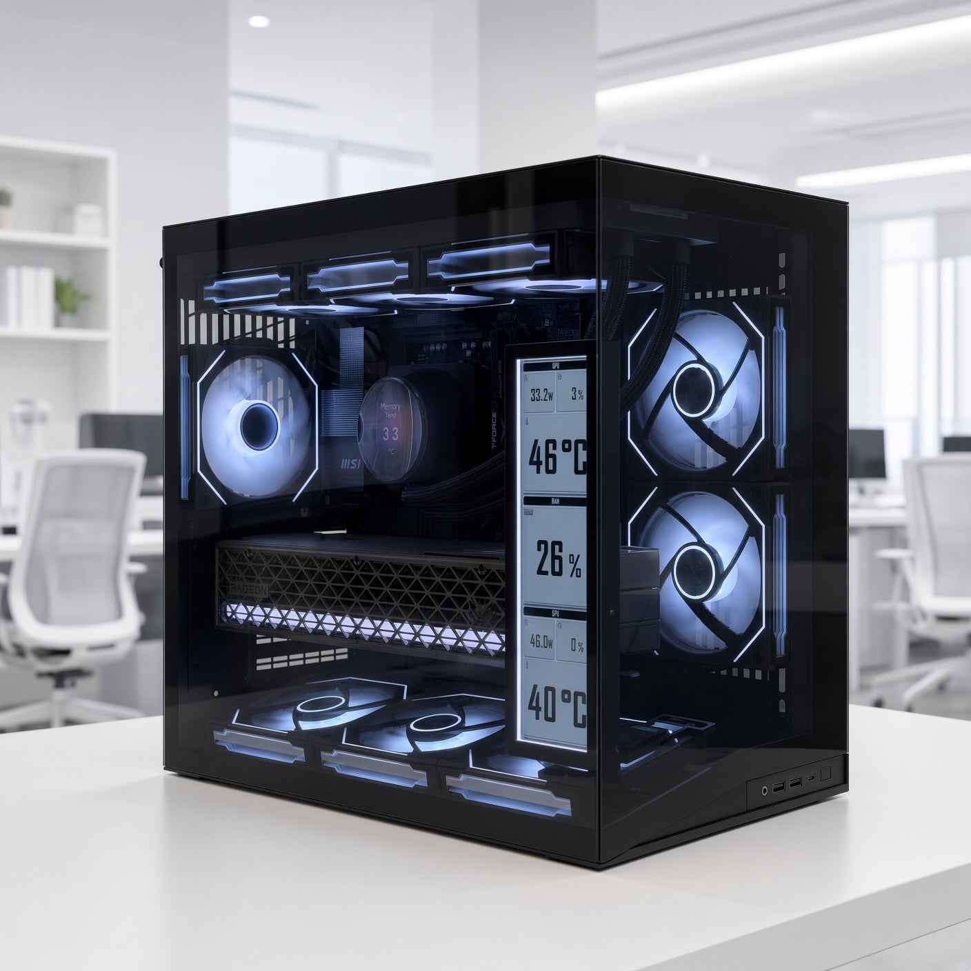 Gaming PC VALUE BUILD — Ryzen 7 9850X3D + RX 9070 16GB