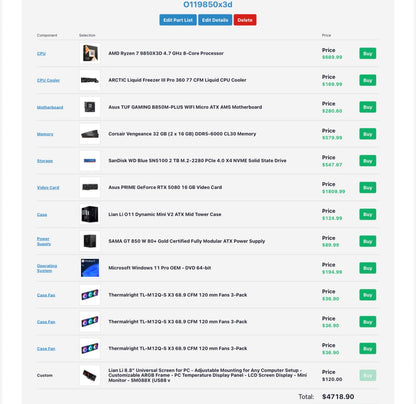 RTX 5080 Gaming PC | Ryzen 9850X3D | Best 4K Gaming Build