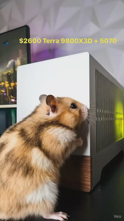 🔥 Strong & Clean ITX PC Tiny Terra Beast – Ryzen 5 9600X + RTX 5070