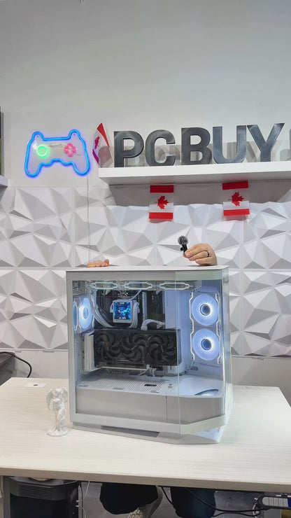 🔥 RTX 5080 GAMING PC 🔥 Vertical GPU • Crazy FPS • Ready to Play